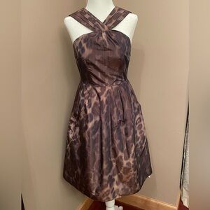 Banana Republic Strapless Brown Dress